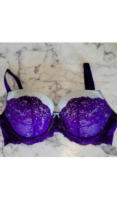 Victoria's Secret Other - RARE 💎 Victoria’s Secret Dream Angels Luxe Crystal Demi Bra | 34DD
